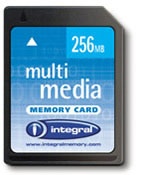Integral 256MB MMC kártya (P/N: 29-43-11) MMC Card - Kattintson a képre a bezáráshoz